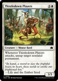 Thistledown Players - Bloomburrow - Magic: The Gathering card
