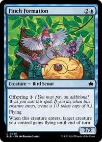 Finch Formation - Bloomburrow - Magic: The Gathering card