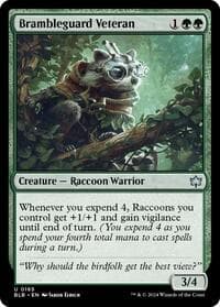 Brambleguard Veteran - Bloomburrow - Magic: The Gathering card