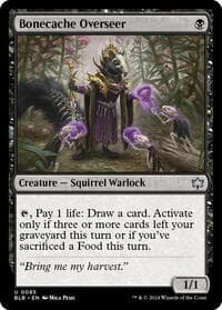 Bonecache Overseer - Bloomburrow - Magic: The Gathering card