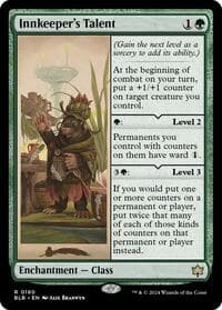 Innkeeper's Talent - Bloomburrow - Magic: The Gathering card