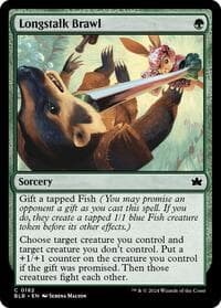 Longstalk Brawl - Bloomburrow - Magic: The Gathering card
