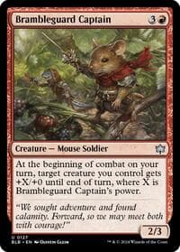 Brambleguard Captain - Bloomburrow - Magic: The Gathering card