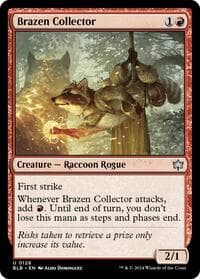 Brazen Collector - Bloomburrow - Magic: The Gathering card