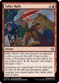 Valley Rally - Bloomburrow - Magic: The Gathering card