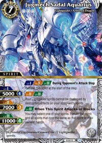 Jugmech Sadal Aquarius - Strangers in the Sky - Battle Spirits Saga card
