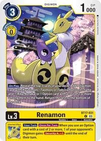 Renamon - Secret Crisis - Digimon Card Game card