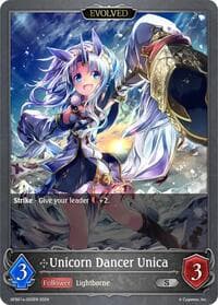 Unicorn Dancer Unica (Evolved) (GFB01a-050EN) - GFB01: Guide to Glory - Shadowverse: Evolve card