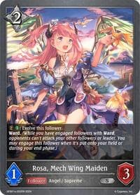 Rosa, Mech Wing Maiden (GFB01a-052EN) - GFB01: Guide to Glory - Shadowverse: Evolve card