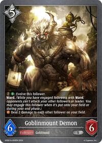 Goblinmount Demon - GFB01: Guide to Glory - Shadowverse: Evolve card