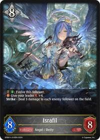 Israfil - GFB01: Guide to Glory - Shadowverse: Evolve card