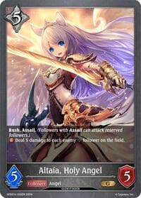 Altaia, Holy Angel (GFB01d-026EN) - GFB01: Guide to Glory - Shadowverse: Evolve card