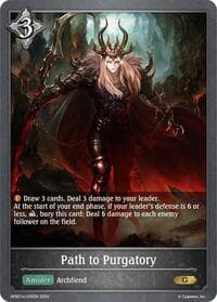 Path to Purgatory - GFB01: Guide to Glory - Shadowverse: Evolve card