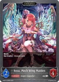 Rosa, Mech Wing Maiden (Evolved) (GFB01d-056EN) - GFB01: Guide to Glory - Shadowverse: Evolve card