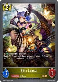 Blitz Lancer - GFB01: Guide to Glory - Shadowverse: Evolve card