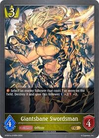 Giantsbane Swordsman - GFB01: Guide to Glory - Shadowverse: Evolve card
