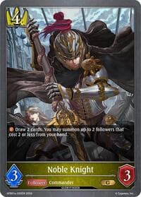 Noble Knight - GFB01: Guide to Glory - Shadowverse: Evolve card