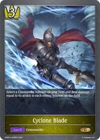Cyclone Blade - GFB01: Guide to Glory - Shadowverse: Evolve card