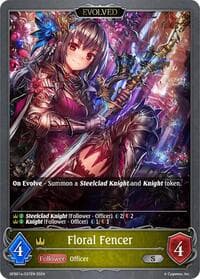 Floral Fencer (Evolved) - GFB01: Guide to Glory - Shadowverse: Evolve card