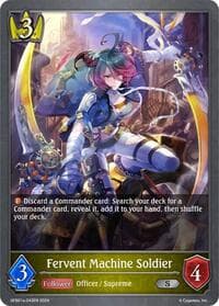 Fervent Machine Soldier - GFB01: Guide to Glory - Shadowverse: Evolve card