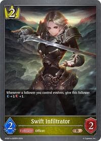 Swift Infiltrator - GFB01: Guide to Glory - Shadowverse: Evolve card