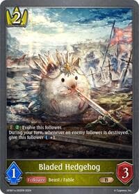 Bladed Hedgehog - GFB01: Guide to Glory - Shadowverse: Evolve card