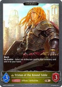 Tristan of the Round Table (Evolved) - GFB01: Guide to Glory - Shadowverse: Evolve card