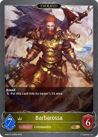 Barbarossa (Evolved) - GFB01: Guide to Glory - Shadowverse: Evolve card