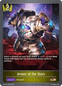 Armor of the Stars - GFB01: Guide to Glory - Shadowverse: Evolve card