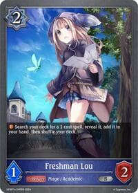 Freshman Lou (GFB01a-046EN) - GFB01: Guide to Glory - Shadowverse: Evolve card