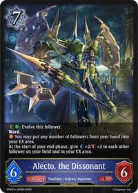 Alecto, the Dissonant - GFB01: Guide to Glory - Shadowverse: Evolve card