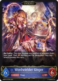 Worldwielder Ginger (Evolved) - GFB01: Guide to Glory - Shadowverse: Evolve card