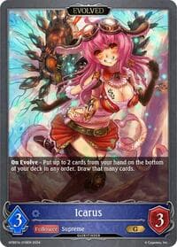 Icarus (Evolved) - GFB01: Guide to Glory - Shadowverse: Evolve card