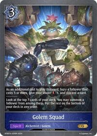 Golem Squad - GFB01: Guide to Glory - Shadowverse: Evolve card