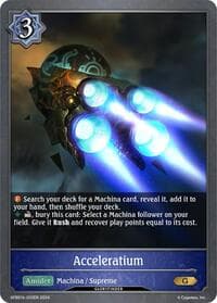Acceleratium - GFB01: Guide to Glory - Shadowverse: Evolve card