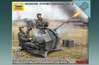 Operation Barbarossa 1941: German 20mm Anti-aircraft FLAK-38 - Zvezda - Boardgames card