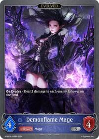 Demonflame Mage (Evolved) - GFB01: Guide to Glory - Shadowverse: Evolve card