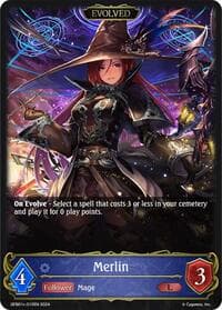 Merlin (Evolved) - GFB01: Guide to Glory - Shadowverse: Evolve card
