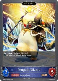 Penguin Wizard (Evolved) - GFB01: Guide to Glory - Shadowverse: Evolve card