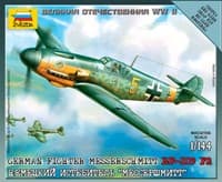 Operation Barbarossa 1941: German Fighter Messerschmitt BF-109 F2 - Zvezda - Boardgames card