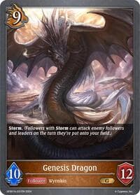 Genesis Dragon - GFB01: Guide to Glory - Shadowverse: Evolve card
