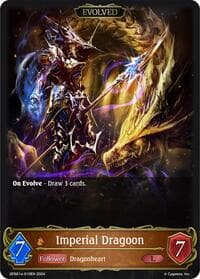Imperial Dragoon (Evolved) - GFB01: Guide to Glory - Shadowverse: Evolve card