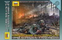 Operation Barbarossa 1941: German Machinegun MG-34 with Crew 1939-1942 - Zvezda - Boardgames card