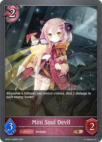 Mini Soul Devil (GFB01a-068EN) - GFB01: Guide to Glory - Shadowverse: Evolve card