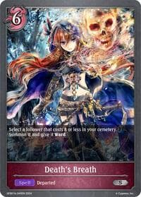 Death's Breath (GFB01b-045EN) - GFB01: Guide to Glory - Shadowverse: Evolve card