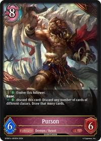 Purson - GFB01: Guide to Glory - Shadowverse: Evolve card