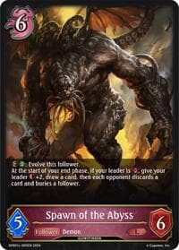 Spawn of the Abyss - GFB01: Guide to Glory - Shadowverse: Evolve card