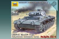 Operation Barbarossa 1941: German Medium Tank Pz.Kpfw. III G - Zvezda - Boardgames card