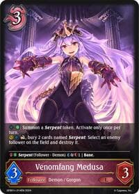 Venomfang Medusa - GFB01: Guide to Glory - Shadowverse: Evolve card