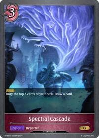 Spectral Cascade - GFB01: Guide to Glory - Shadowverse: Evolve card